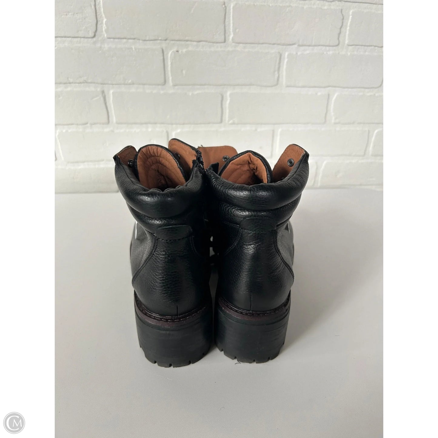 Boots Ankle Heels By Gentle Souls In Black, Size: 8.5