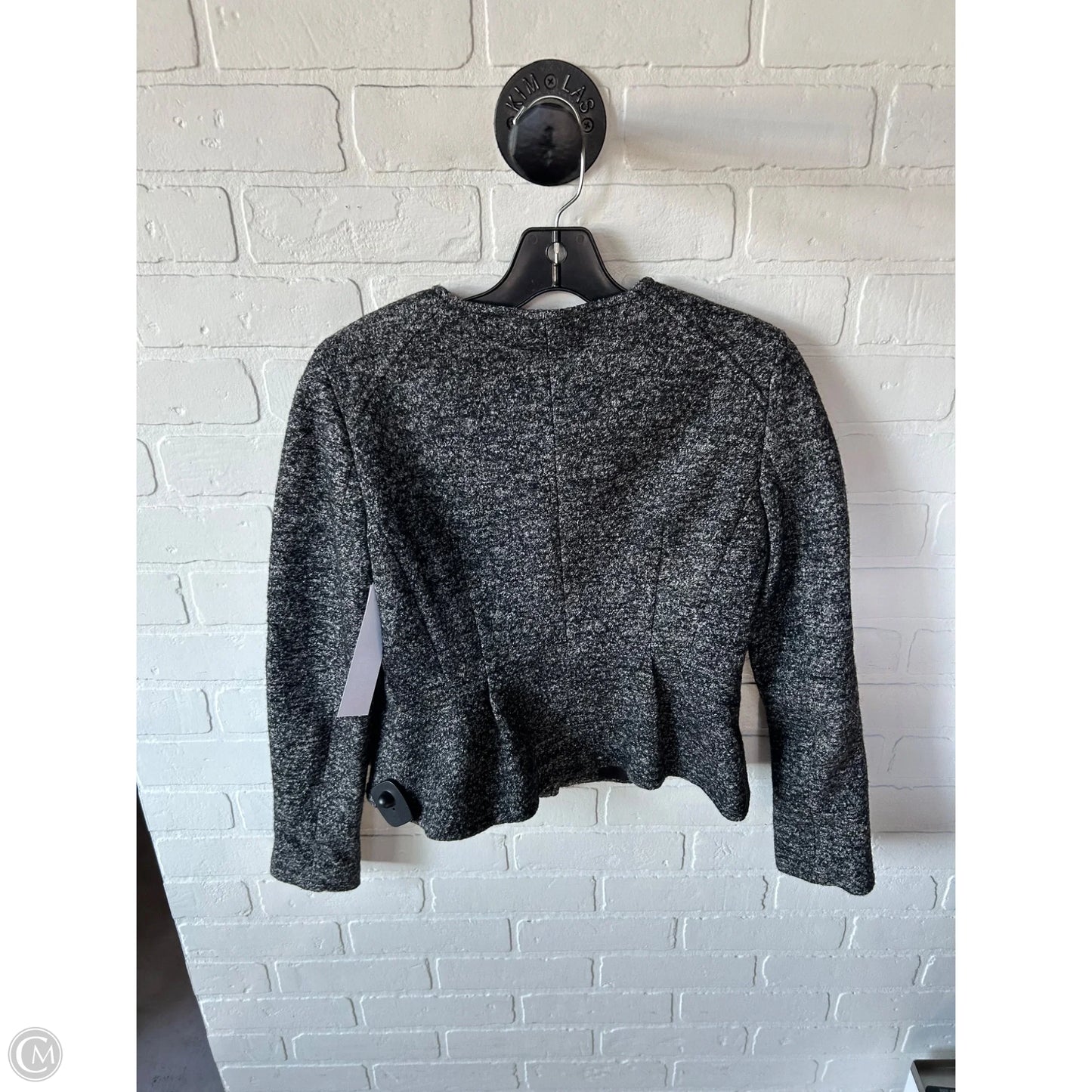 Blazer By Ann Taylor In Black & Grey, Size: Xsp