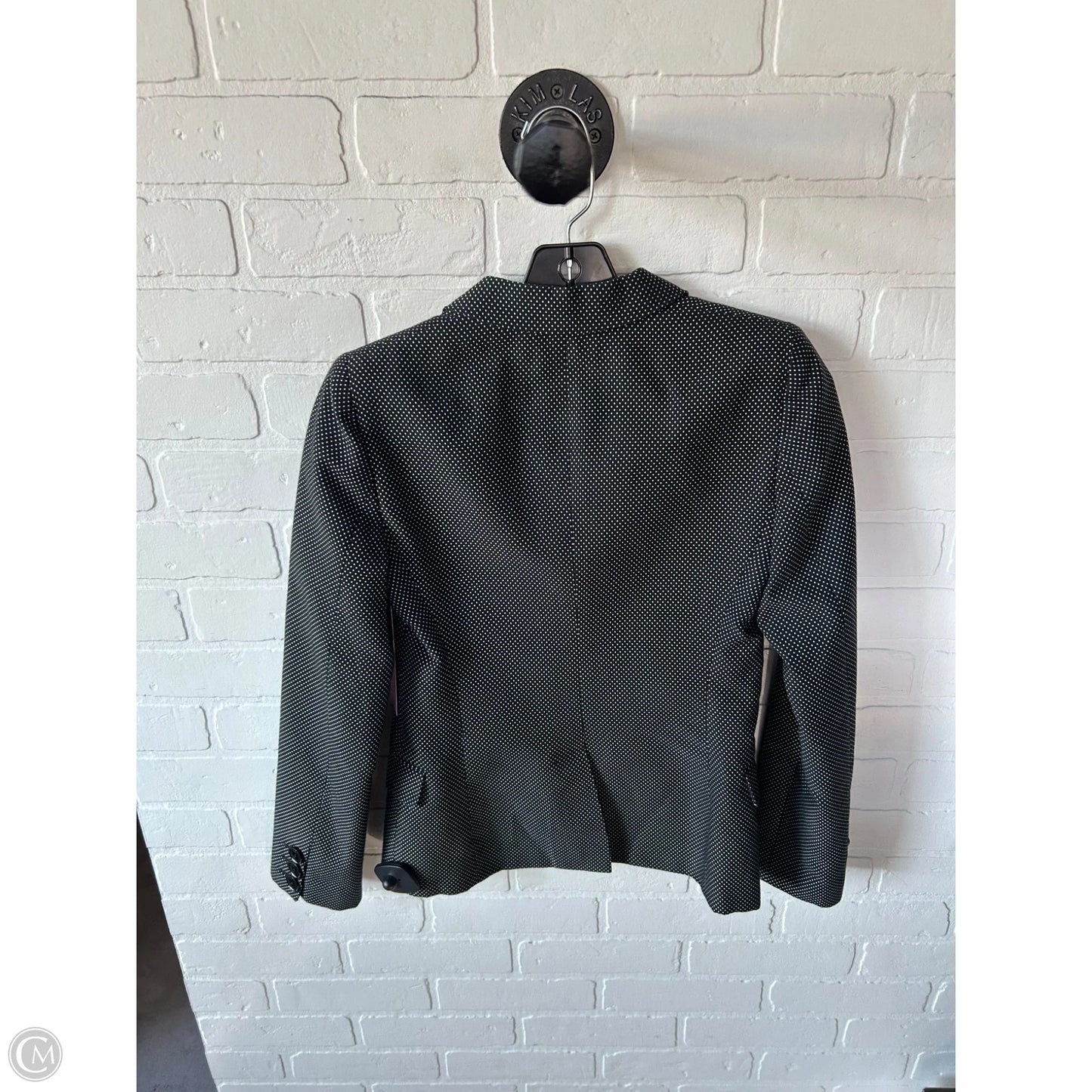 Blazer By Emporio Armani In Black & White, Size: S