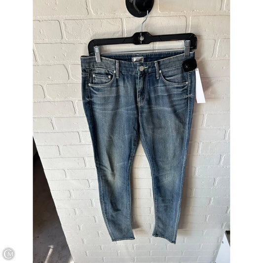 Jeans Skinny By Mother In Blue Denim, Size: 2