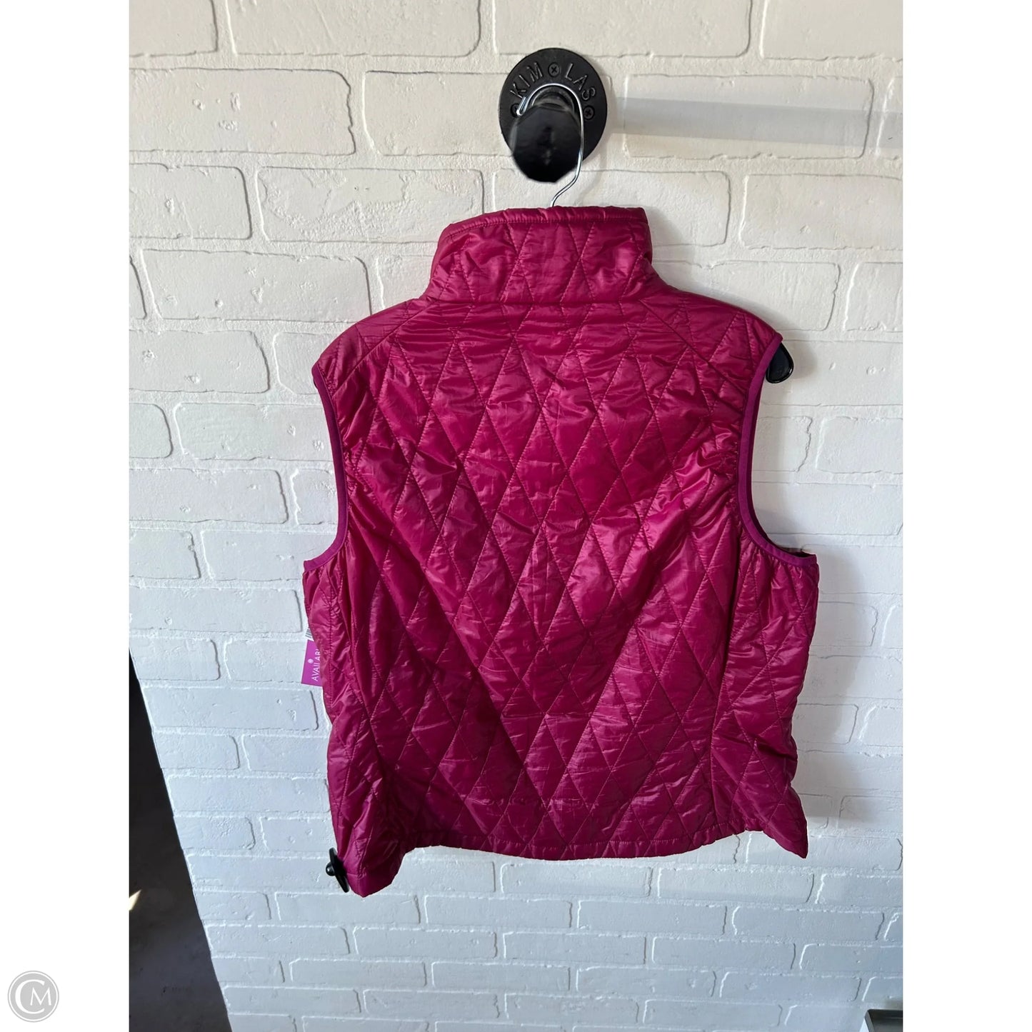 Vest Puffer & Quilted By Patagonia In Pink, Size: Xl