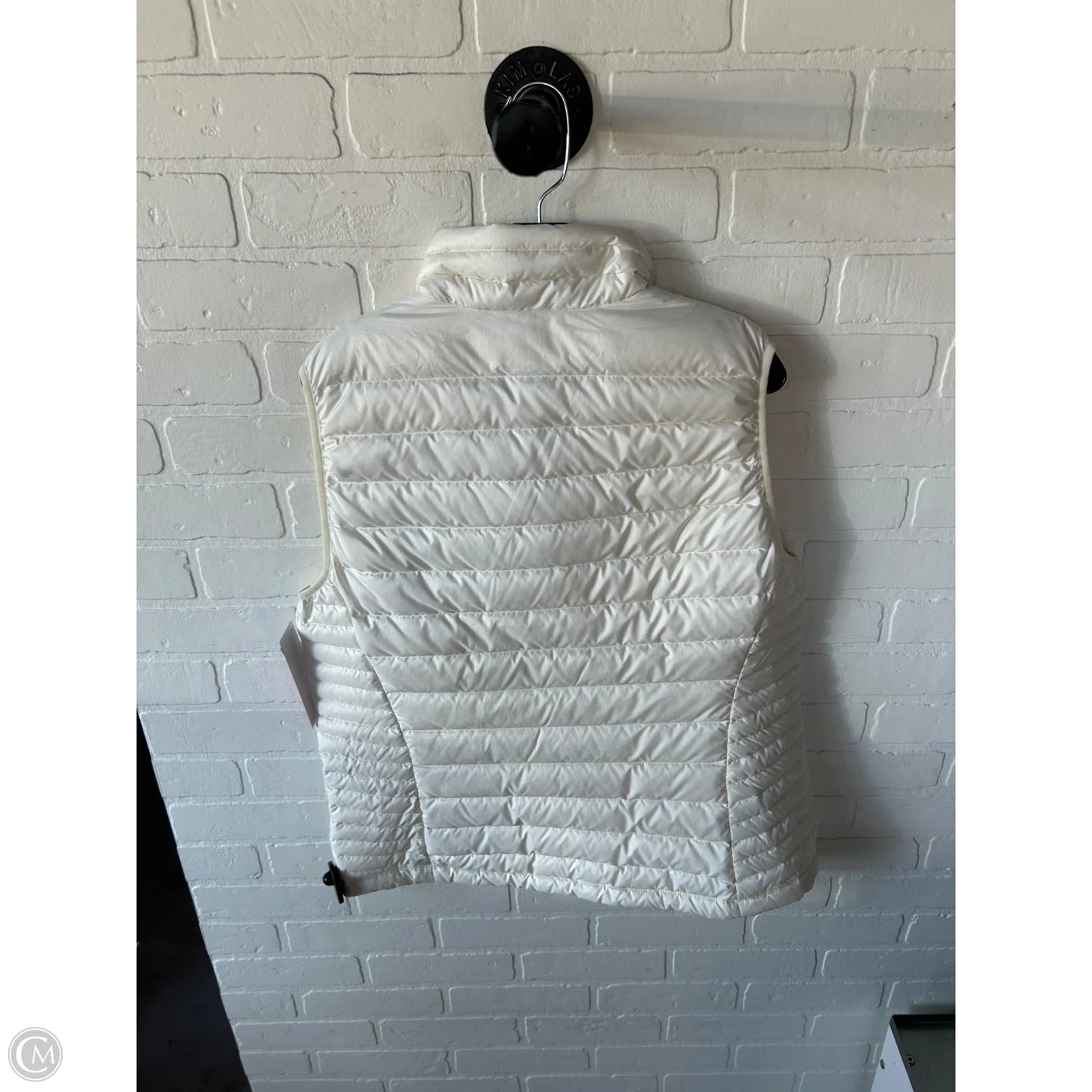 Vest Puffer & Quilted By Patagonia In White, Size: Xl
