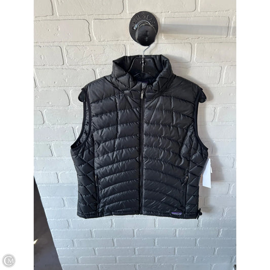 Vest Puffer & Quilted By Patagonia In Black, Size: Xl