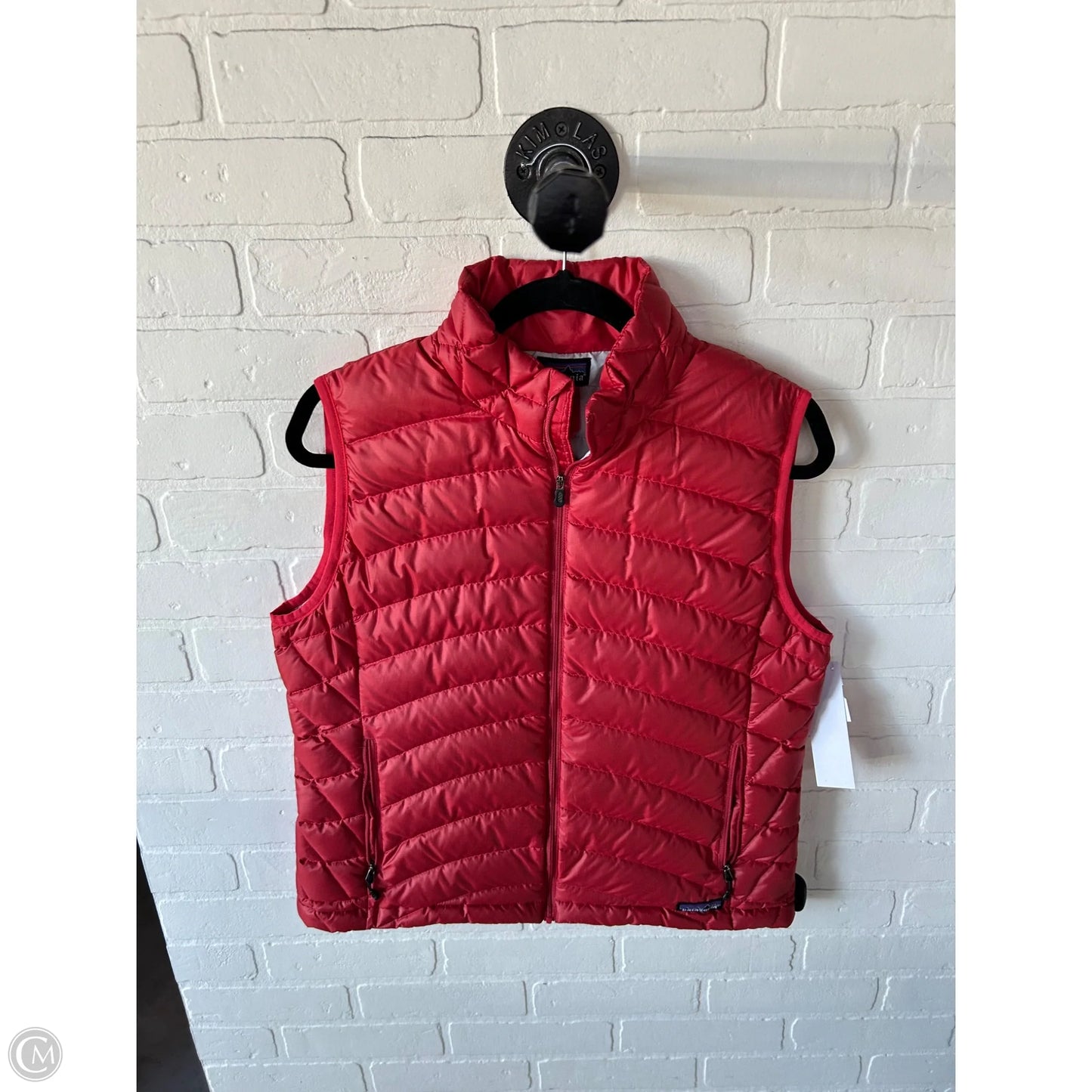 Vest Puffer & Quilted By Patagonia In Red, Size: L