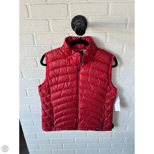 Vest Puffer & Quilted By Patagonia In Red, Size: L