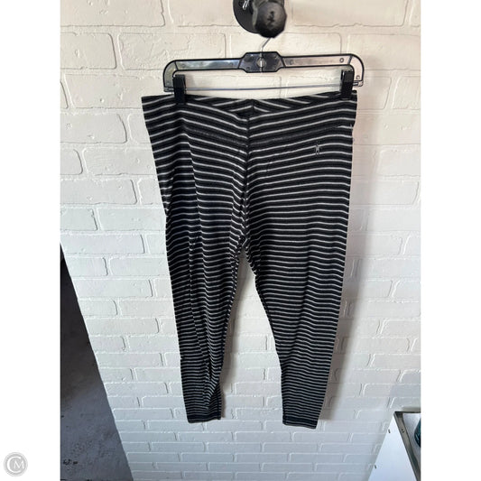 Pants Leggings By Smartwool In Black & Grey, Size: 16