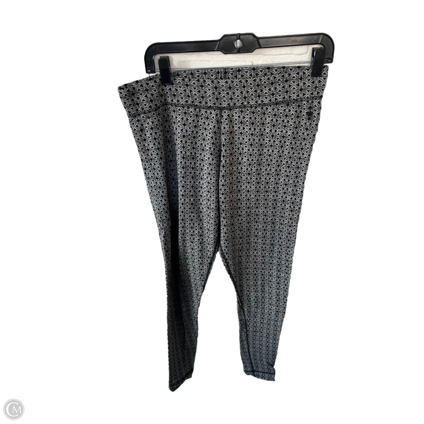 Pants Leggings By Smartwool In Black & White, Size: 16