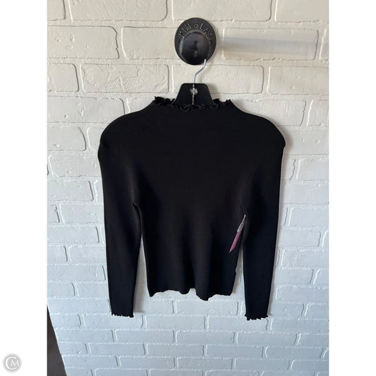 Top Long Sleeve Basic By Truth In Black, Size: M