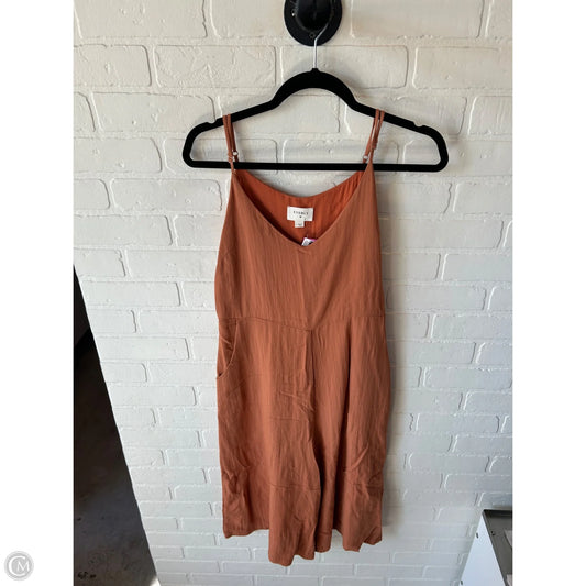 Jumpsuit By Everly In Orange, Size: L