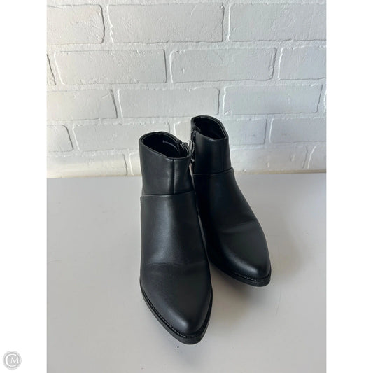 Boots Ankle Heels By Blondo In Black, Size: 7