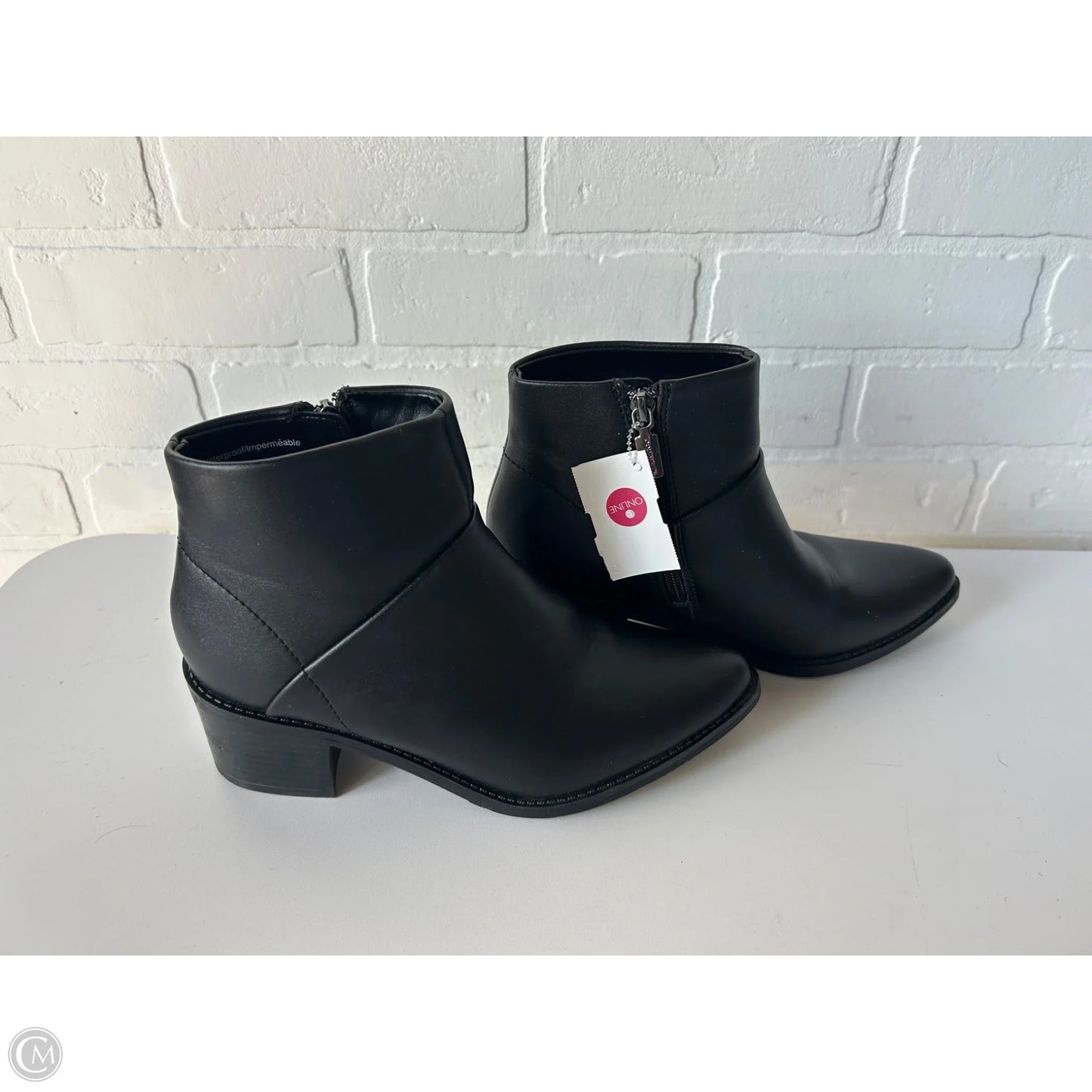 Boots Ankle Heels By Blondo In Black, Size: 7