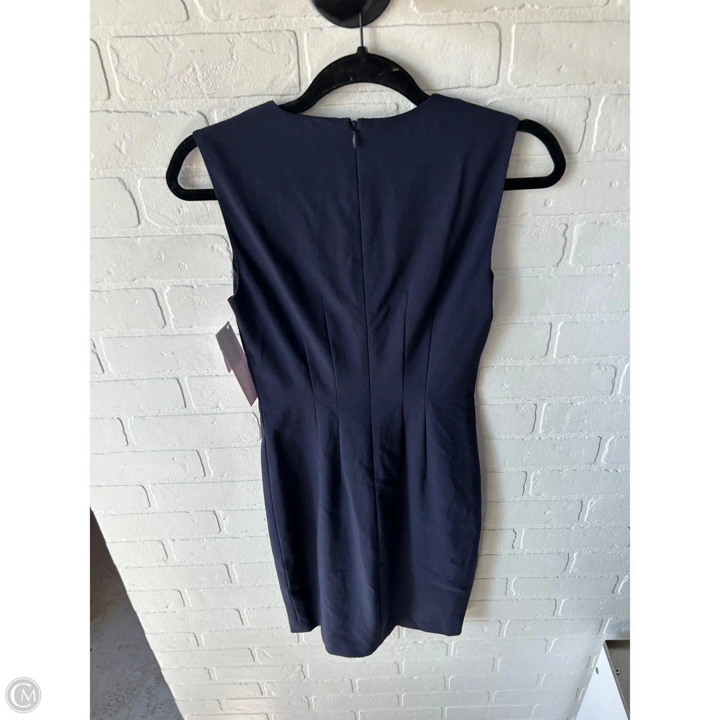 Dress Work By Tahari In Black & Blue, Size: Xs
