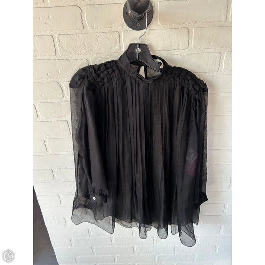 Top Long Sleeve By Leon Max In Black, Size: Xs