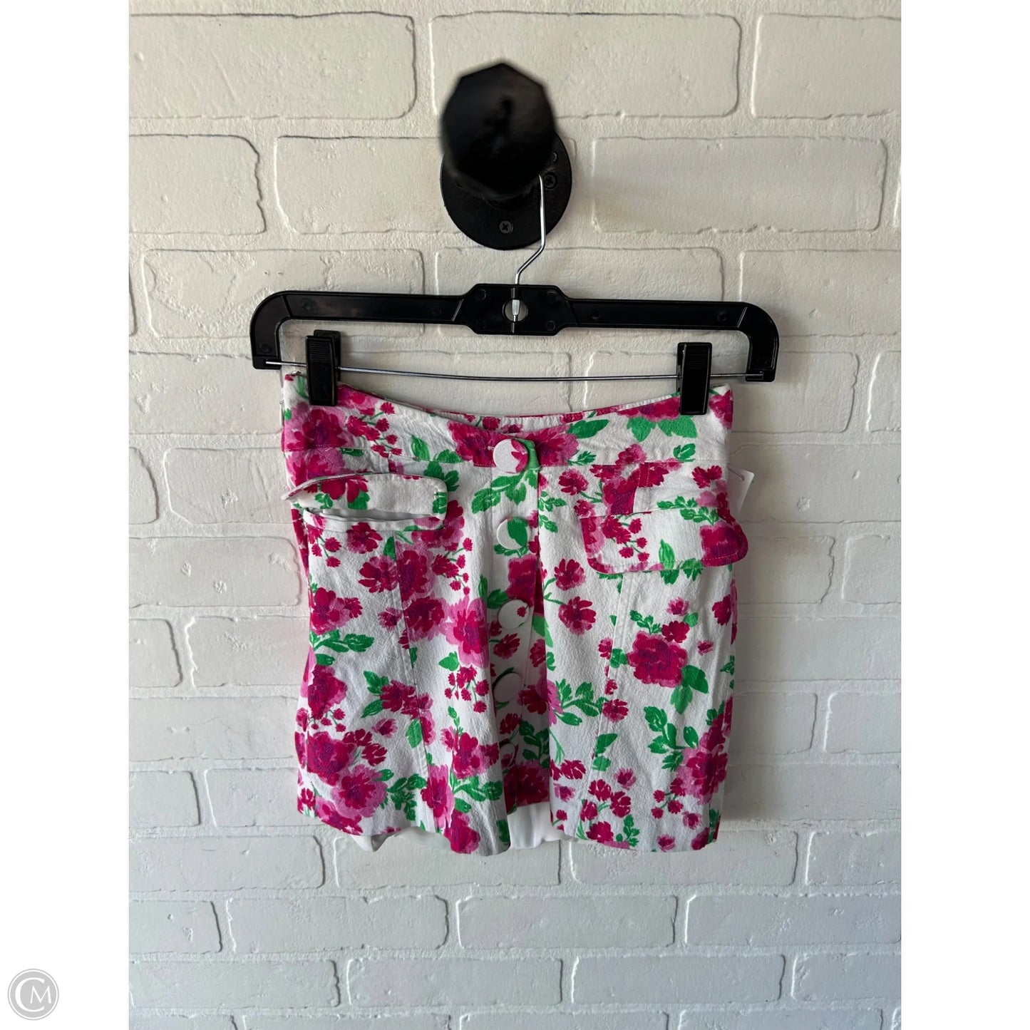 Skirt Mini & Short By For Love & Lemons In Pink & White, Size: 0