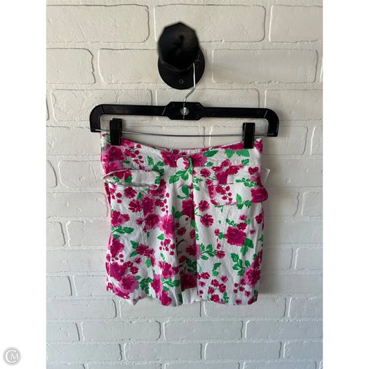 Skirt Mini & Short By For Love & Lemons In Pink & White, Size: 0
