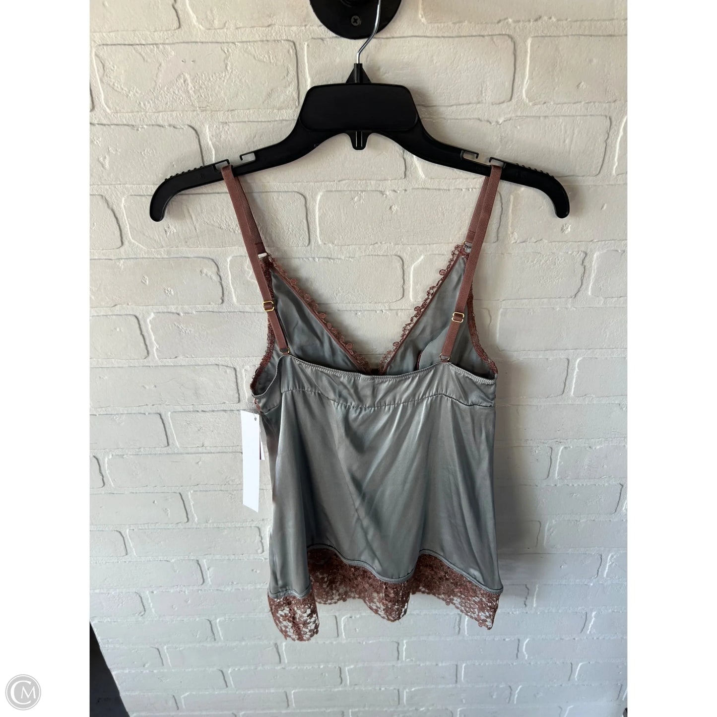 Top Cami By Cmb In Brown & Grey, Size: Xs