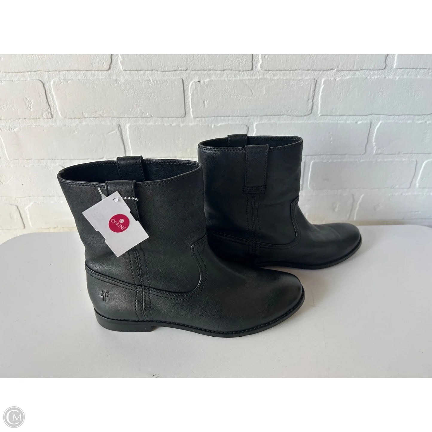 Boots Designer By Frye In Black, Size: 7.5