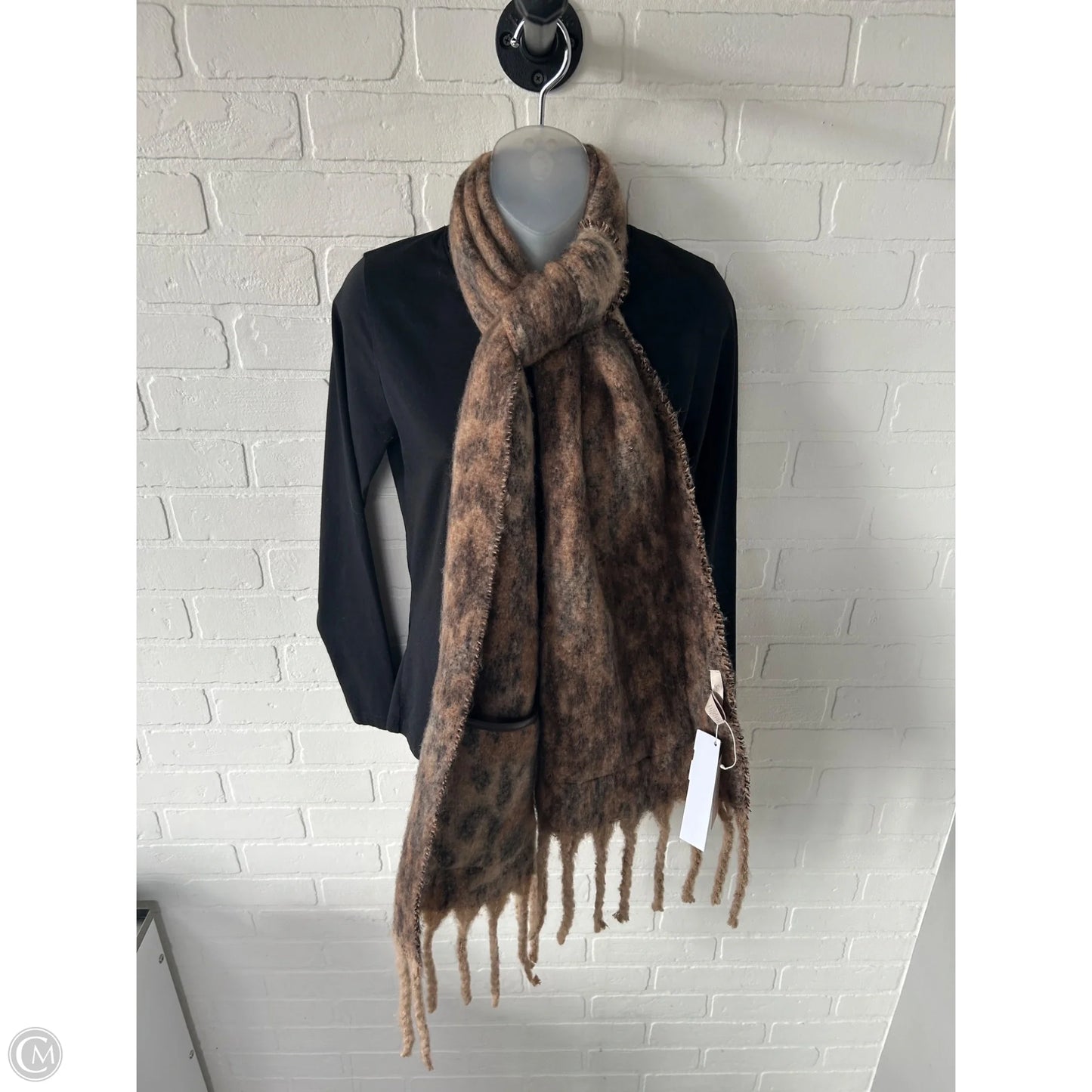 Scarf Winter By Cmb In Animal Print