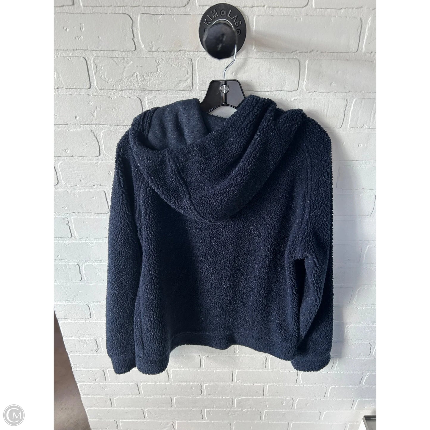 Jacket Fleece By Free Country In Navy, Size: S