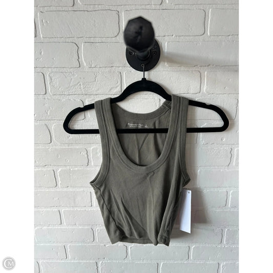 Tank Top By Abercrombie And Fitch In Green, Size: S