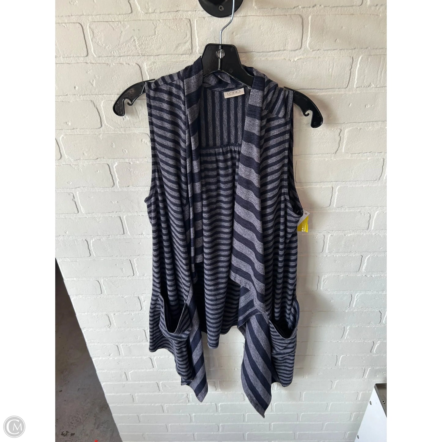 Vest Other By Logo In Blue, Size: L