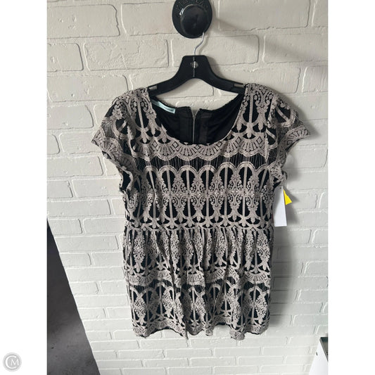 Dress Party Short By Maurices In Black & Cream, Size: Xl