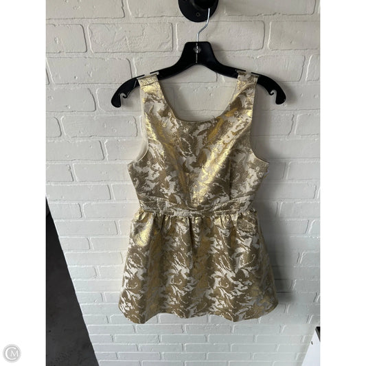Dress Party Short By Ark And Co In Gold, Size: S