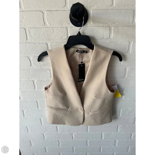 Vest Other By Nasty Gal In Tan, Size: S