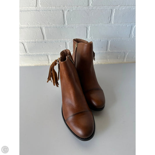 Boots Ankle Heels By Pikolinos In Brown, Size: 7.5