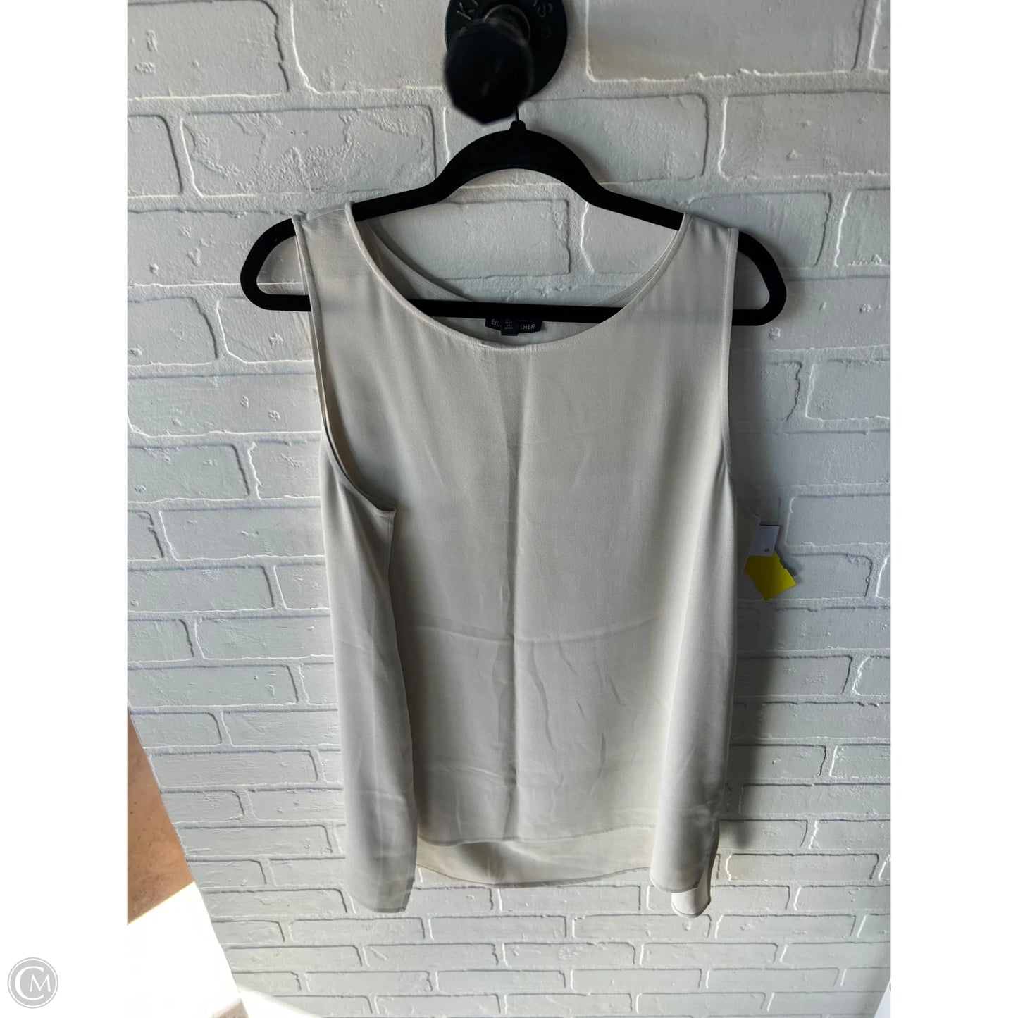 Tunic Sleeveless By Eileen Fisher In Cream, Size: Xl