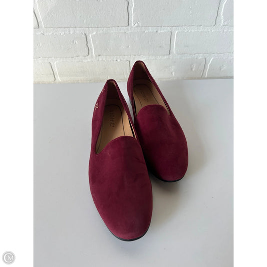 Shoes Flats By Vionic In Red, Size: 7.5