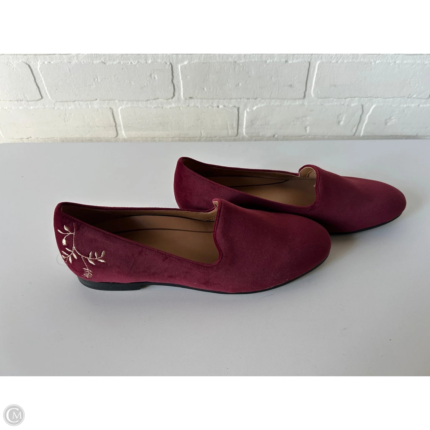 Shoes Flats By Vionic In Red, Size: 7.5