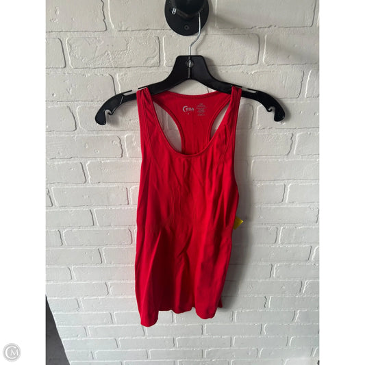 Athletic Tank Top By Zyia In Red, Size: S