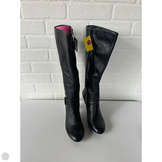 Boots Mid-calf Heels By Naturalizer In Black, Size: 5