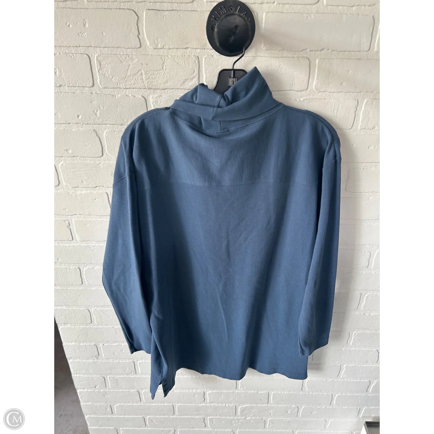 Top Long Sleeve By Peruvian Connection In Blue, Size: S
