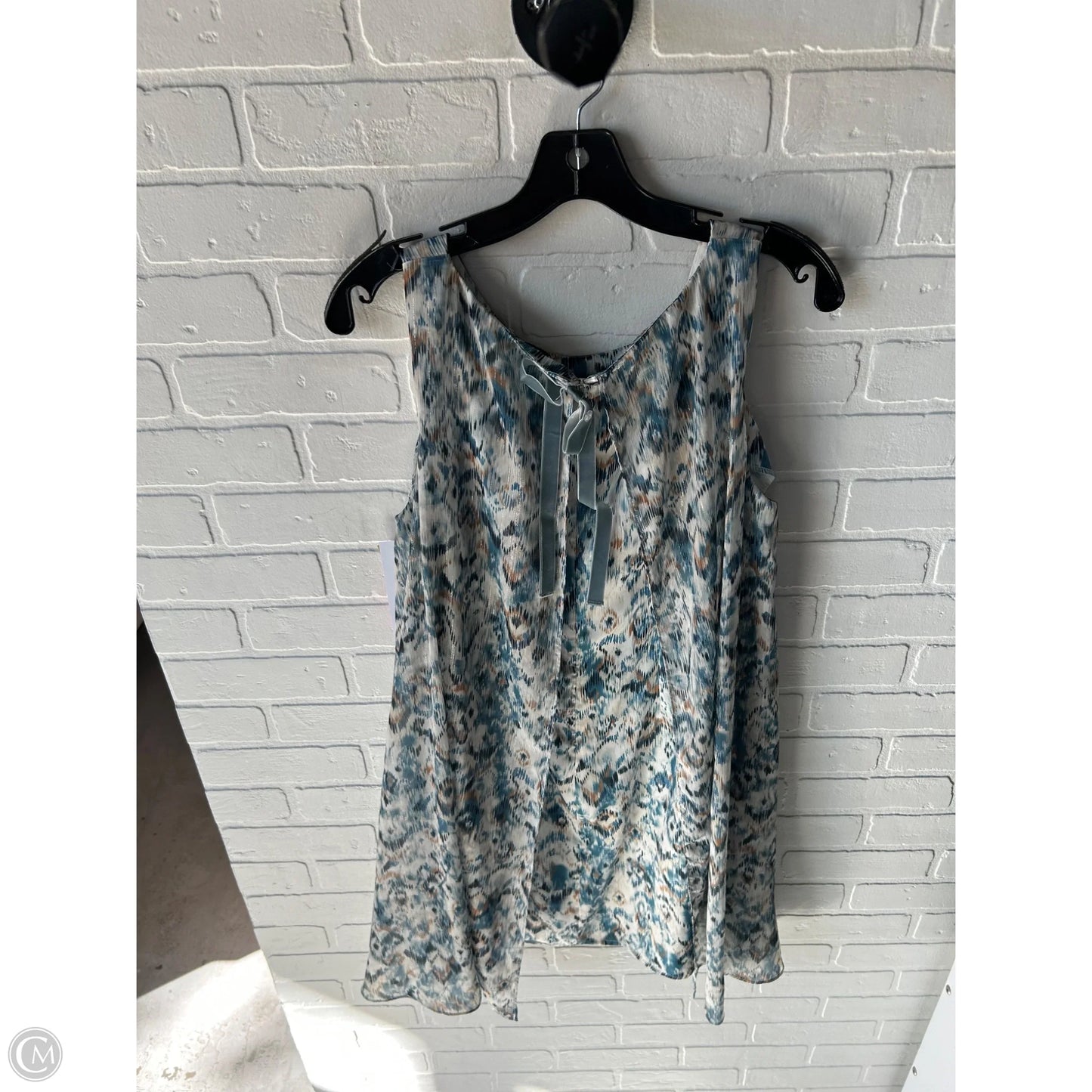 Dress Party Short By Molly Bracken In Blue & Cream, Size: M