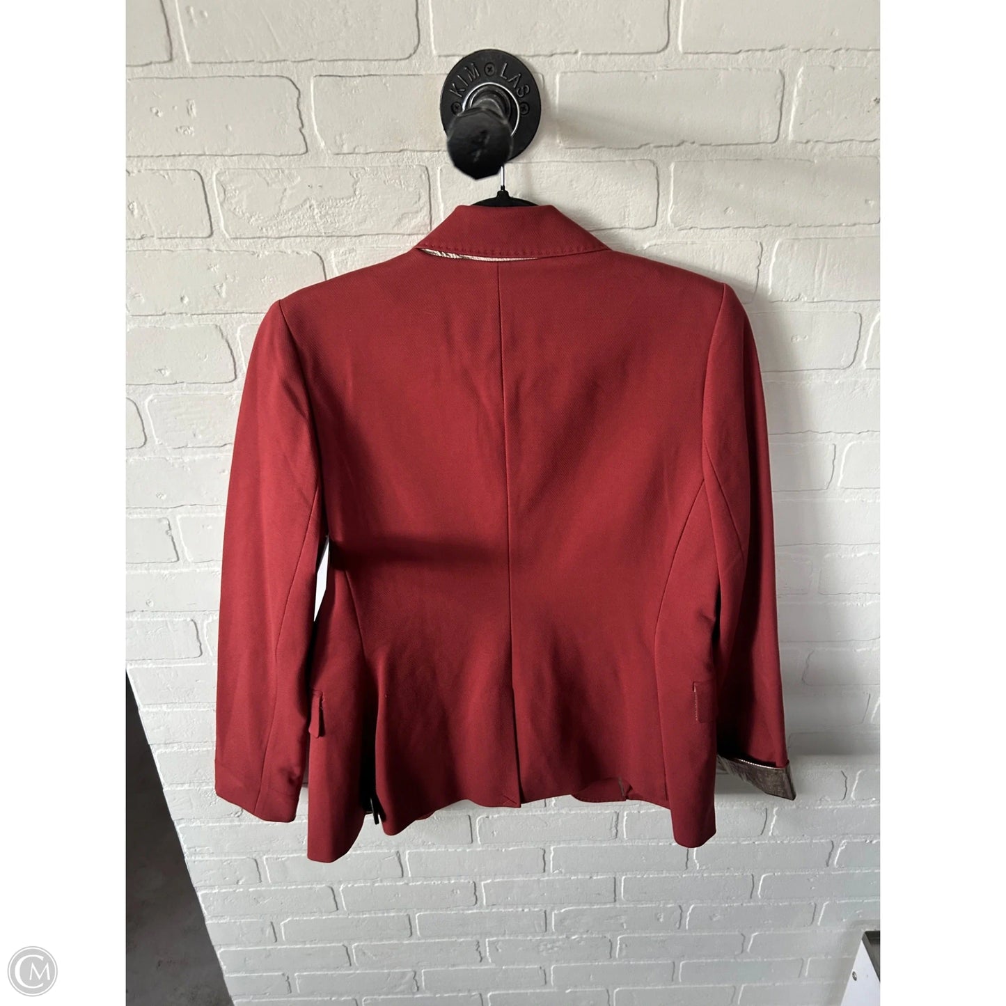 Blazer By White House Black Market In Orange & Red, Size: M