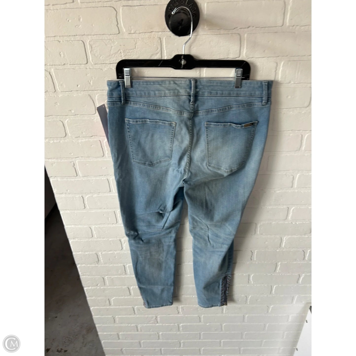 Jeans Skinny By White House Black Market In Blue Denim, Size: 12