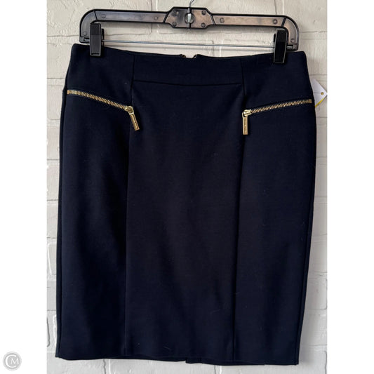 Skirt Mini & Short By Michael By Michael Kors In Blue & Gold, Size: 6