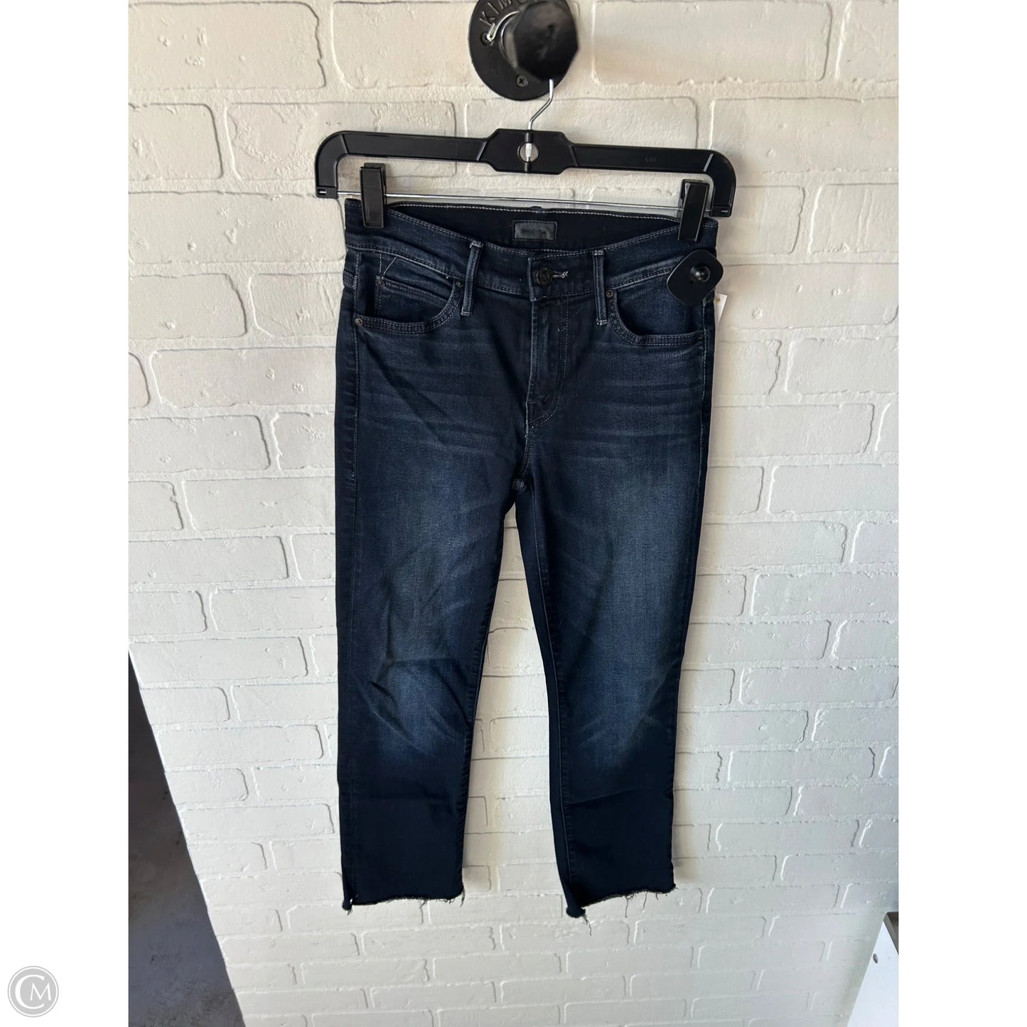 Jeans Skinny By Mother In Blue Denim, Size: 0