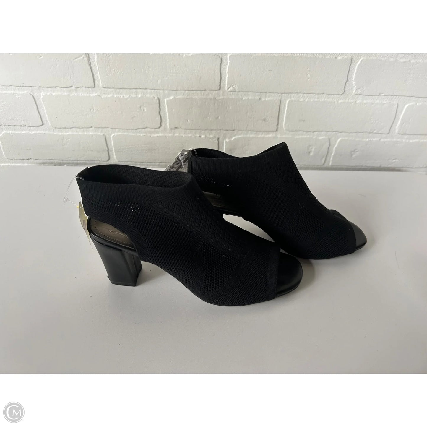 Sandals Heels Block By Impo In Black, Size: 7.5