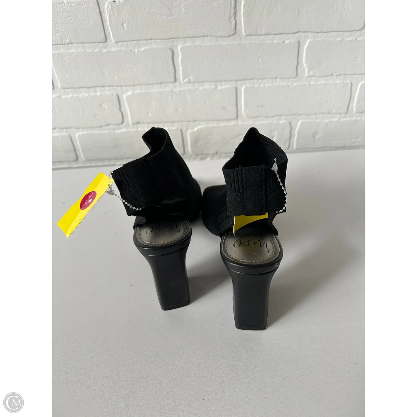 Sandals Heels Block By Impo In Black, Size: 7.5