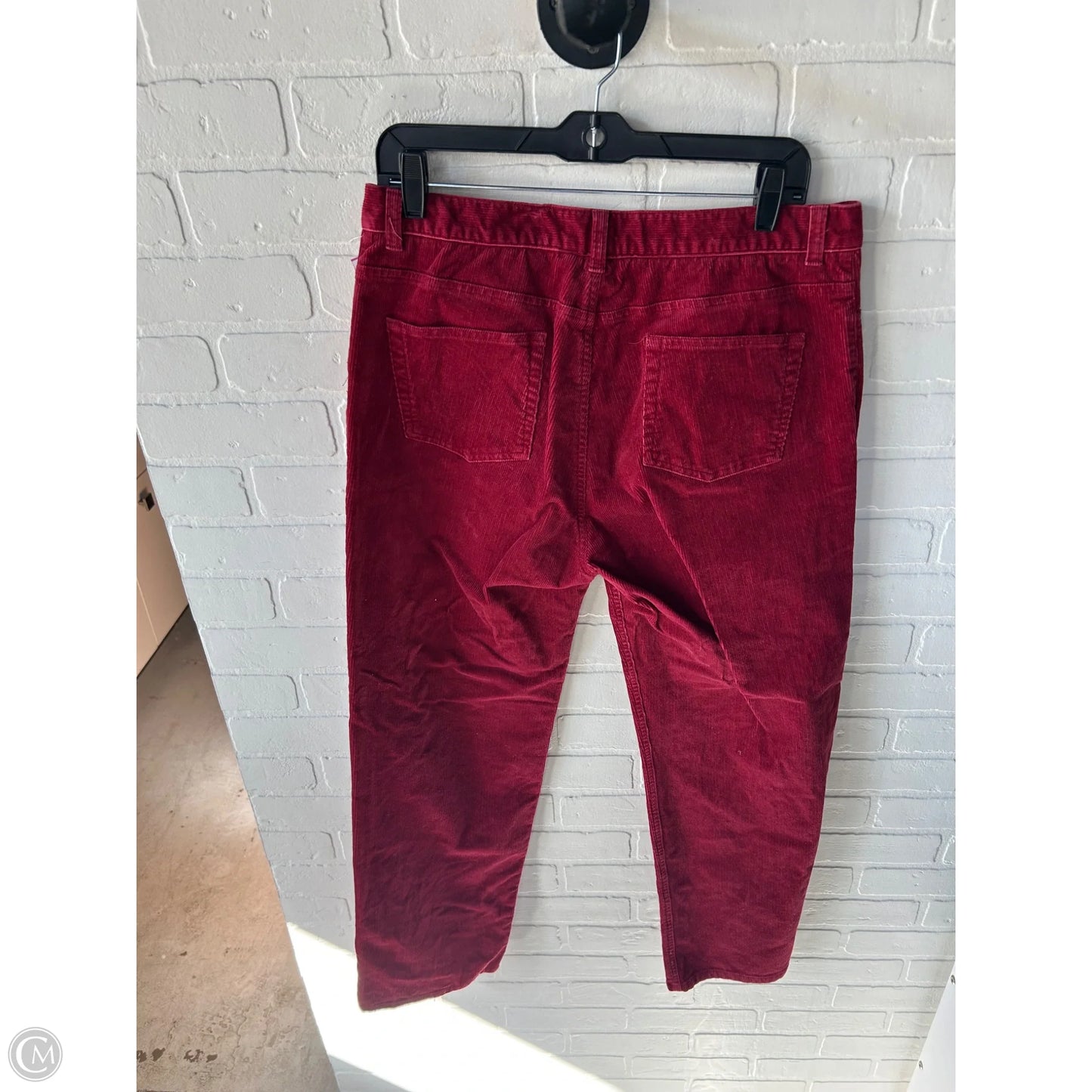 Pants Corduroy By Jones New York In Red, Size: 12