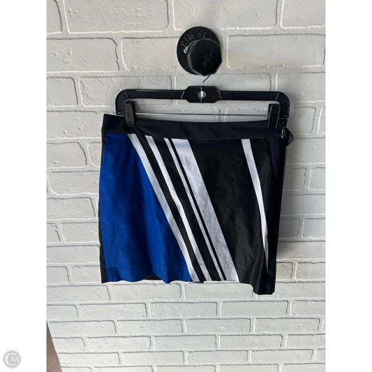 Athletic Skort By Polo Ralph Lauren In Black & Blue, Size: 2