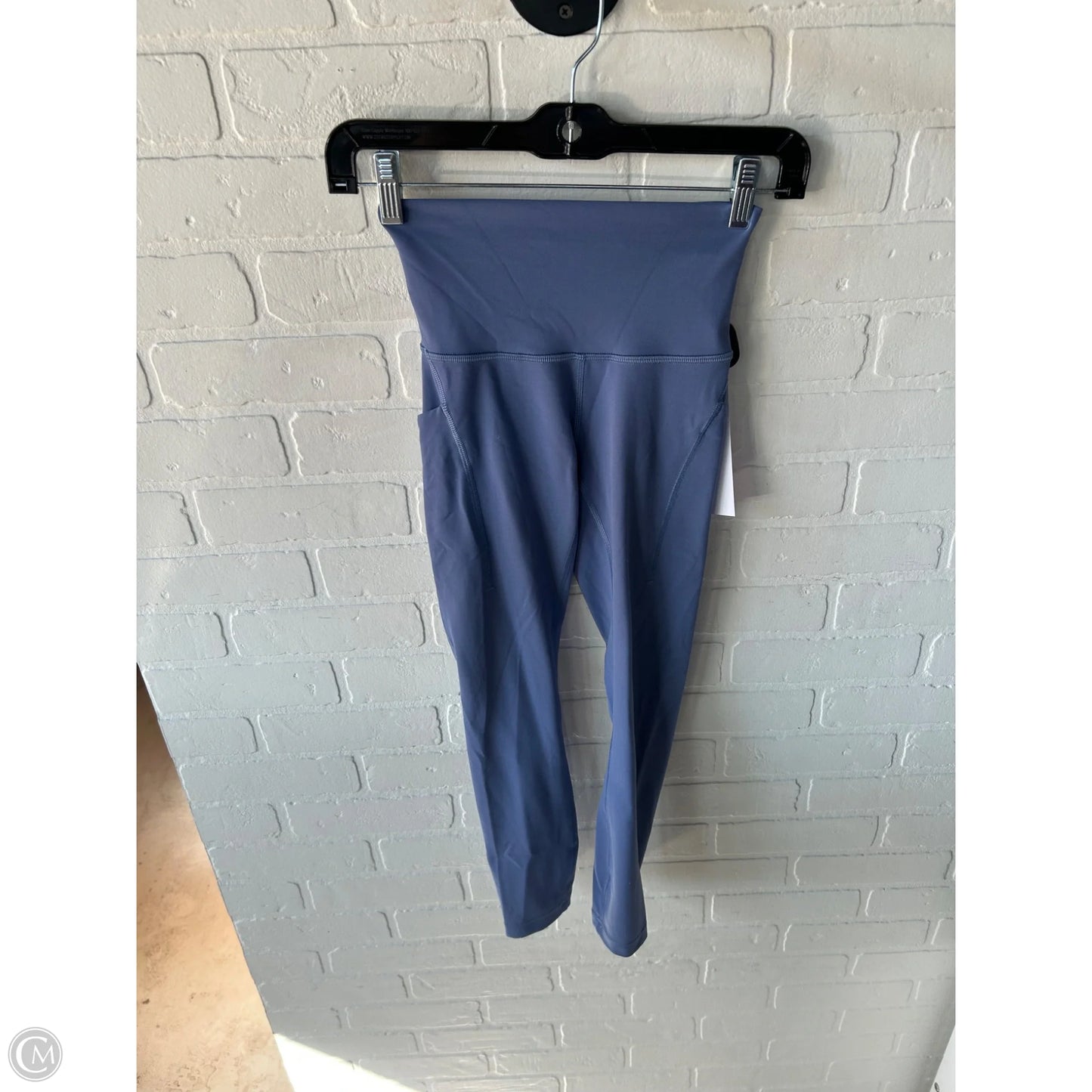 Athletic Capris By Lululemon In Blue, Size: 2