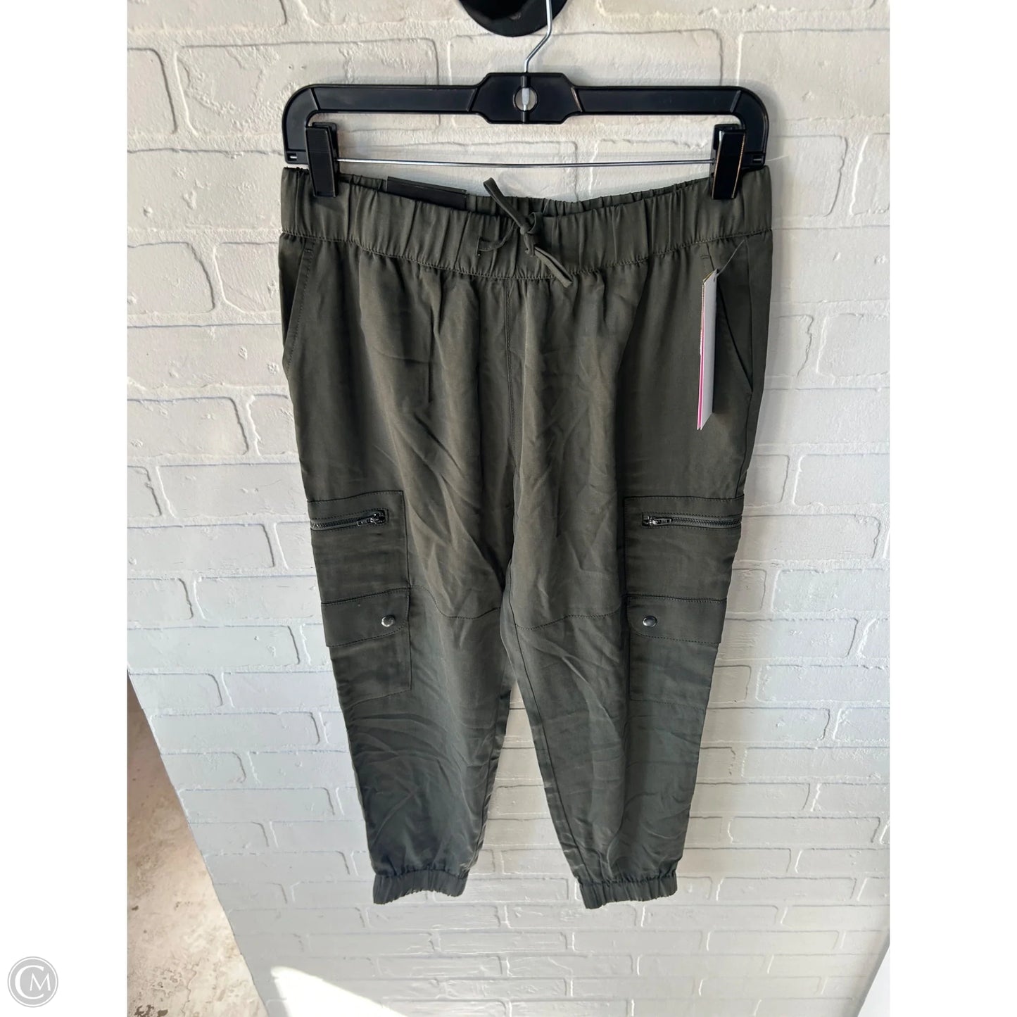 Pants Joggers By Banana Republic In Green & Grey, Size: 4p