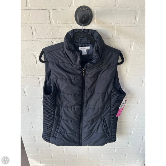 Vest Puffer & Quilted By Liz Claiborne In Navy, Size: Xl