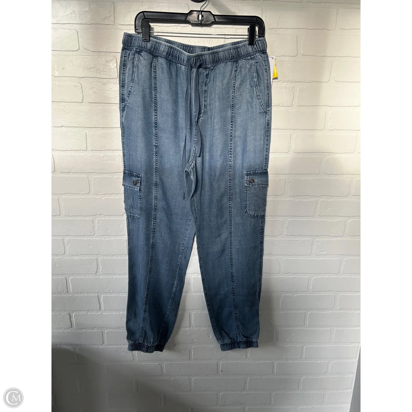 Pants Joggers By Velvet Heart In Blue Denim, Size: 12