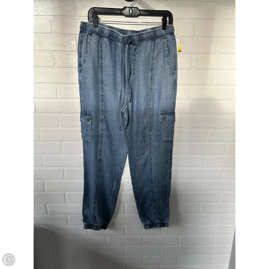 Pants Joggers By Velvet Heart In Blue Denim, Size: 12