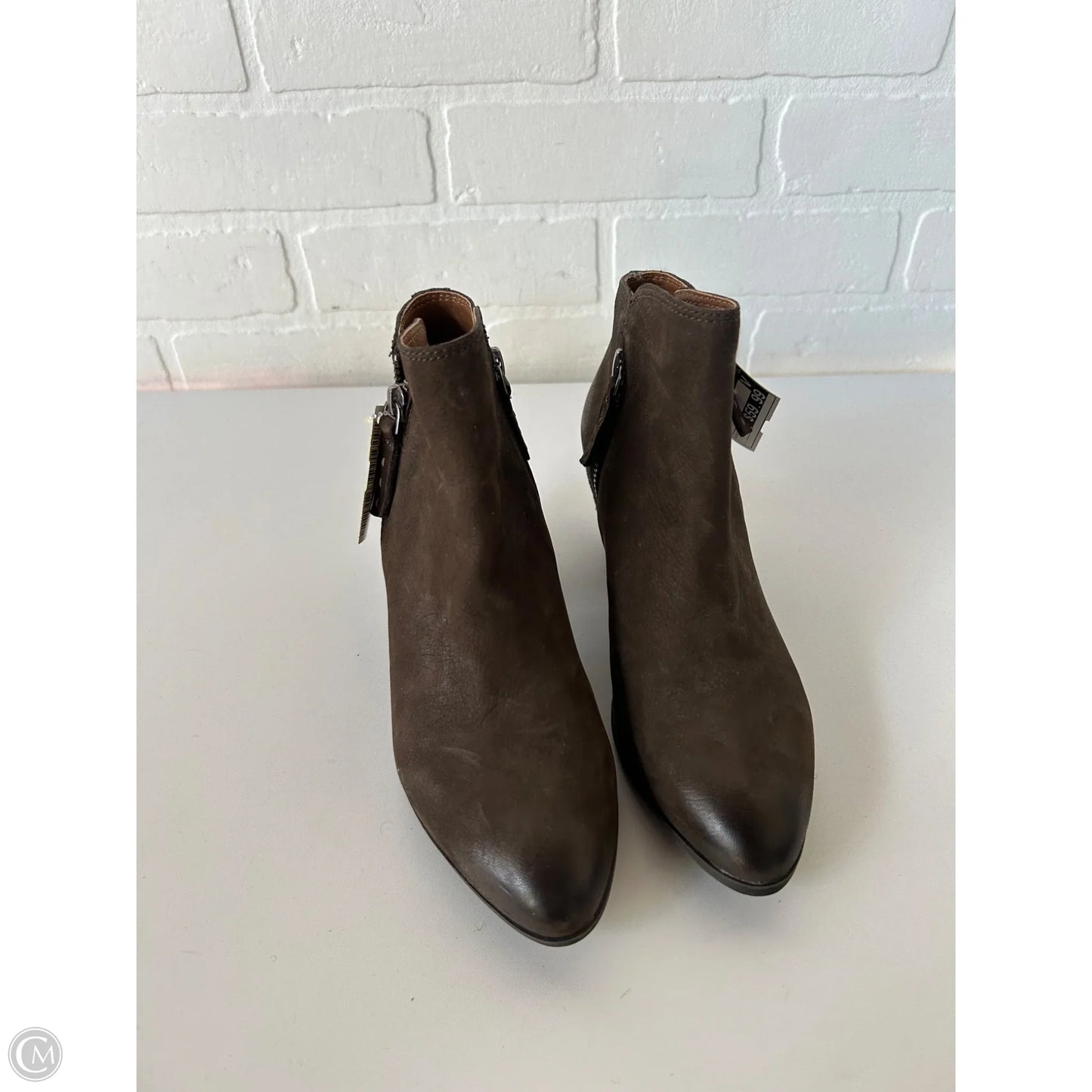 Boots Designer By Frye In Brown, Size: 6